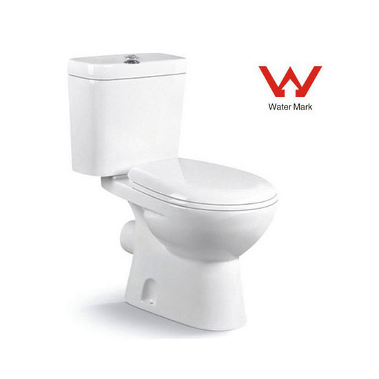 Skirted Two Piece Toilet with Watermark